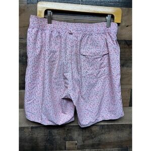 Johnnie- O Half Elastic Swim Trunks Surf‎ Shorts Men S Multi Stretch Lightweight
